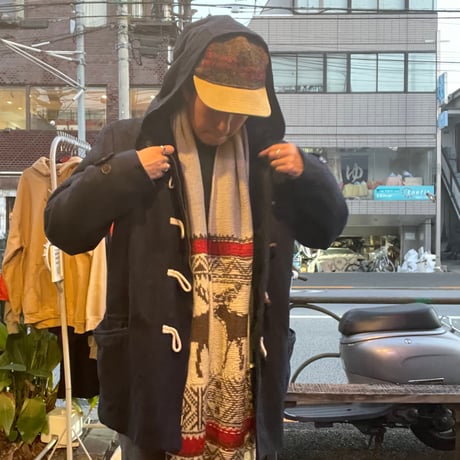 [USED] GAP シンプル ダッフル コート♡NAVY