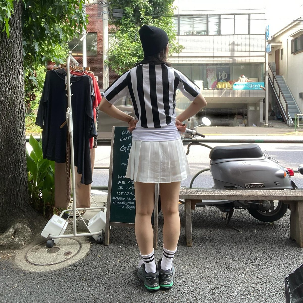 USED]インナー付き🤍ホワイトテニススカート | garden730