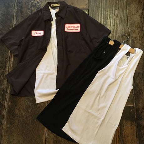 [USED] US WORK SHIRTS! [BROWN]
