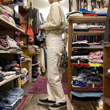 [USED] Levis 626 WHITE DENIM！