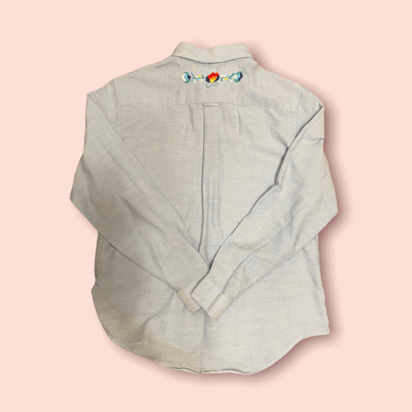 [USED] vintage 刺繍B.D.シャツ