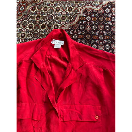 [USED] 真っ赤な❤️SILK SHIRTS