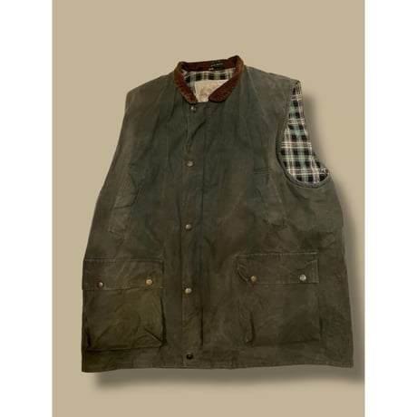 [USED] オイルド ベスト made in ENGLAND.