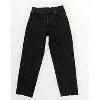 [USED] Levis 550 BLACK CUTOFF W28L27