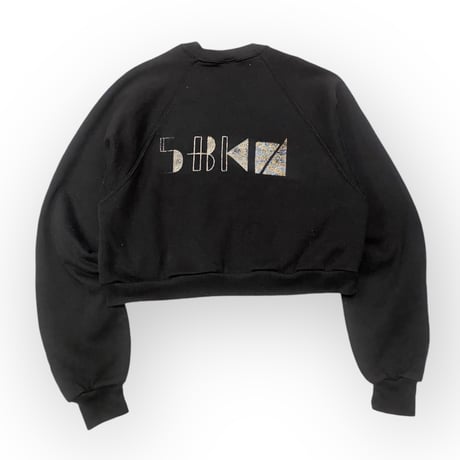 [USED] ショート丈のBlack Sweat