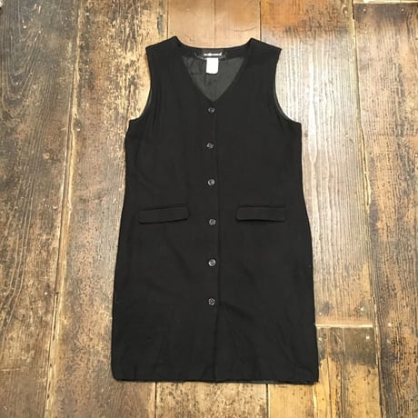 [USED] WOOL シンプル ジャンパースカート