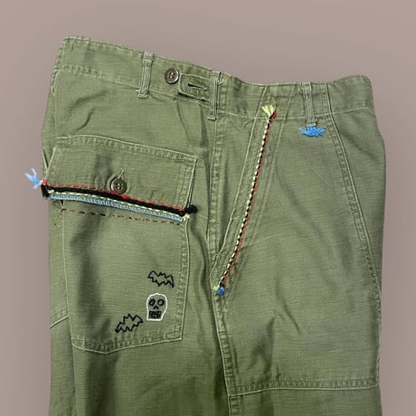 [BENICOTOY] 刺繍 PANTS
