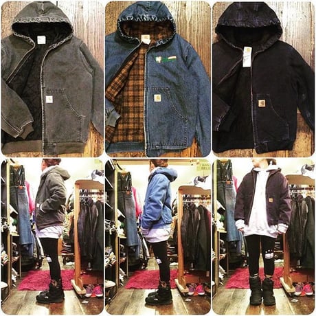 [USED] carhartt PARKA [NAVY]