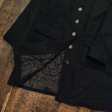 [USED] Black WOOLコート