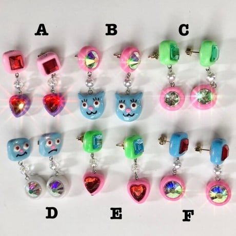 [BENICOTOY] キャラ  ピアス (片耳)
