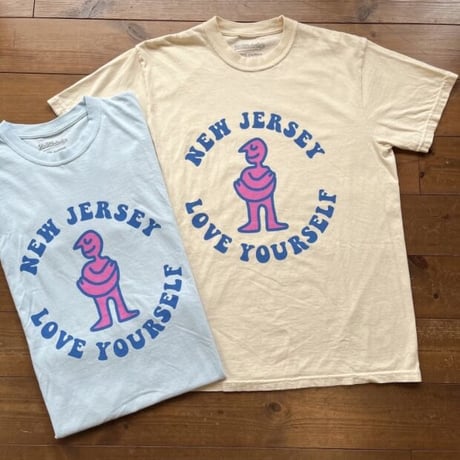 ["NJ SKATESHOP" ] "Love your self"tee