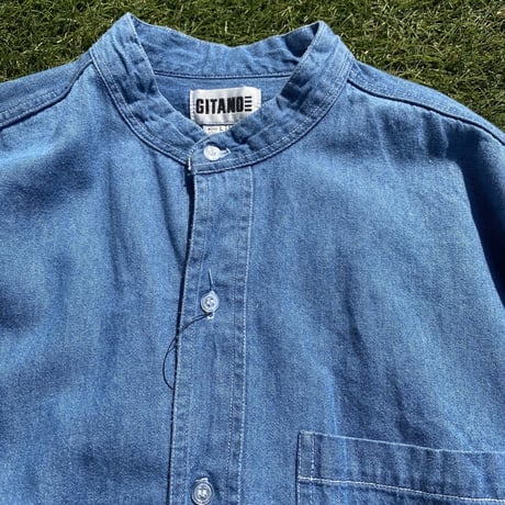 [USED] スタンドカラーDENIM シャツ