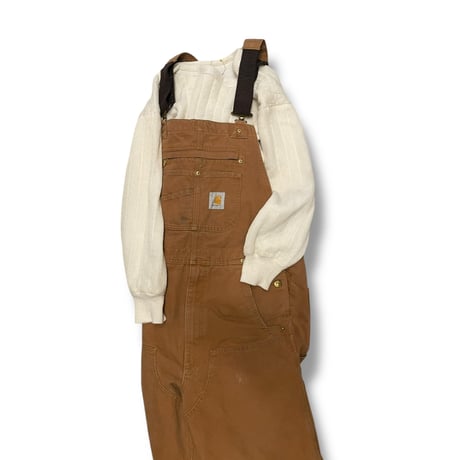 [USED] Carhartt ダック地 オーバーオール ダブルニー