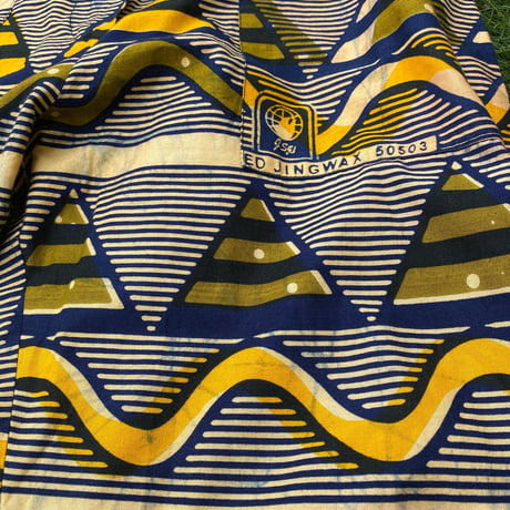 [USED] アフリカンバティックPANTS/ YELLOW