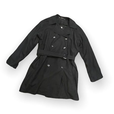 [USED]  "LONDON FOG" トレンチコート BLACK