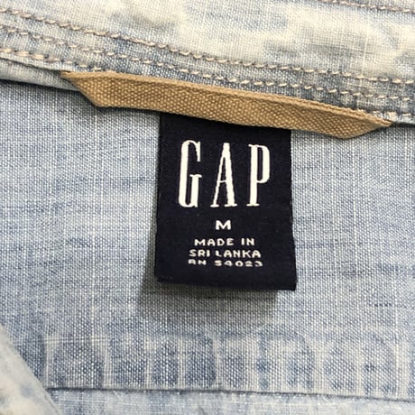 [USED]  GAP シャンブレーシャツ