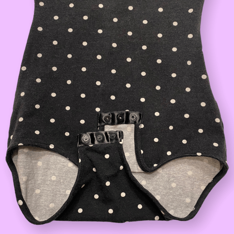 [USED]ドット柄BODY SUIT ●
