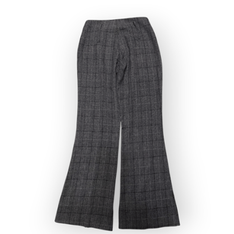 [USED] 渋めカラー🩶グレンチェックフレアPANTS