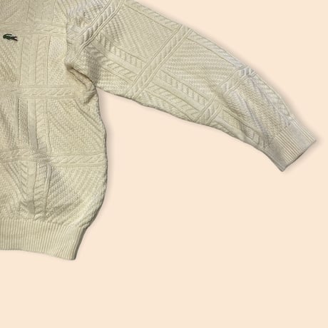 [USED] LACOSTE V NECK KNIT🤍