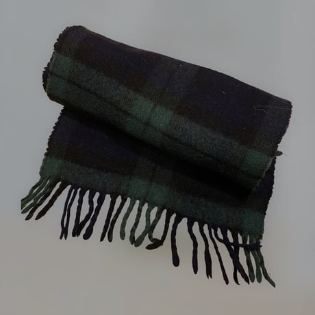 [USED] WOOL チェックマフラー