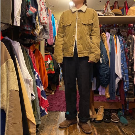 [USED] Lee コーデュロイ ボアジャン"STORM RIDER"