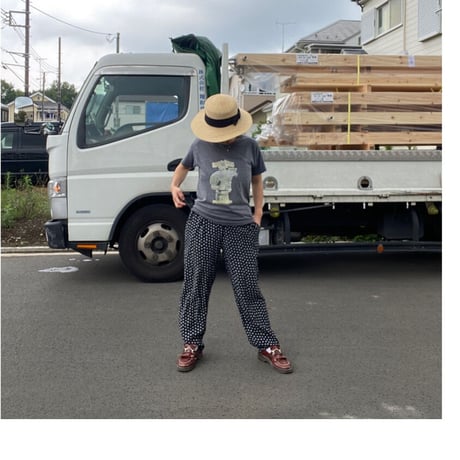 [USED] 小花柄🌼レーヨンパンツ
