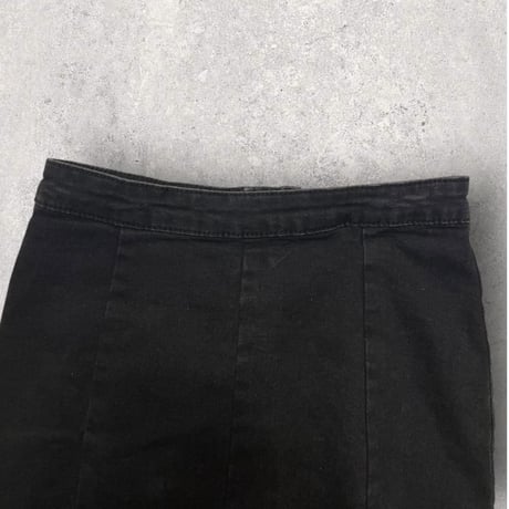 [USED]  BLACK デニムマーメイドスカート