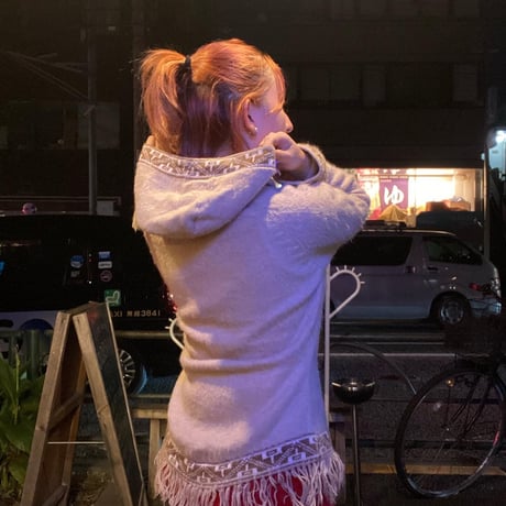 [USED] モヘア🦙フリンジ KNIT