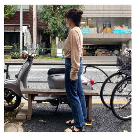 [USED] L.L.Bean ヘンリーネックtops