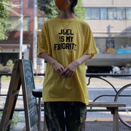 [USED] 00's JERZEES フロッキープリントTee！