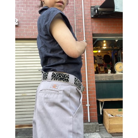 BLACKレースオープンカラーシャツ🖤