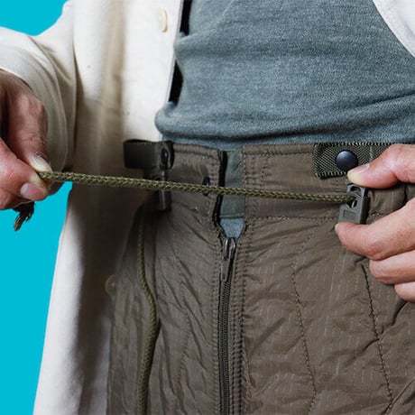[USED] ドイツ軍  キルティング OVER PANTS
