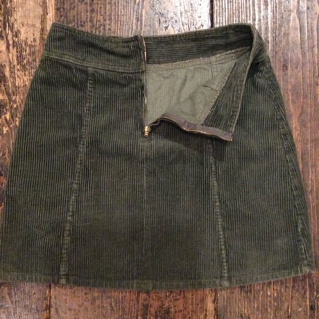 [USED] 台形コーデュロイスカート