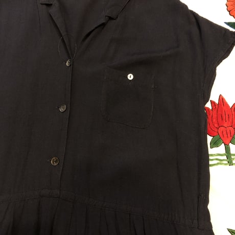 [USED] COTTON ガーゼワンピース