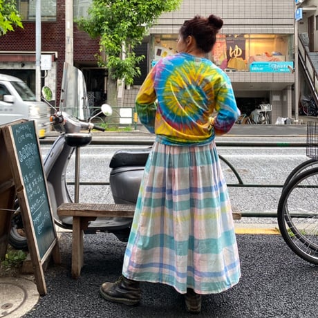 [USED] タイダイ染 Long-Tee