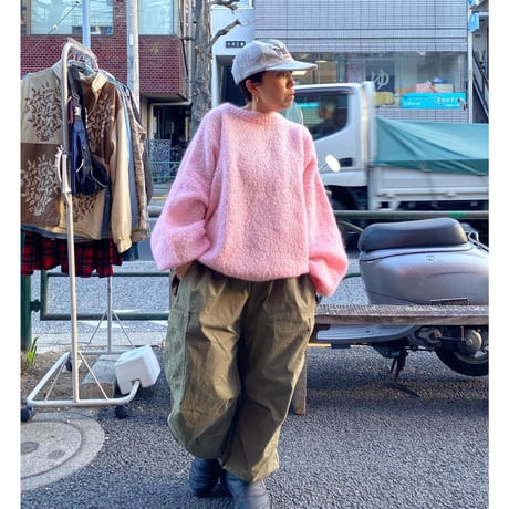 [USED] BabyPink モヘアニット