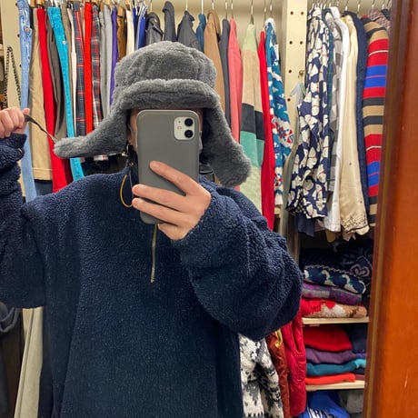 [DEADSTOCK] " チェコ“WINTER ボアCAP