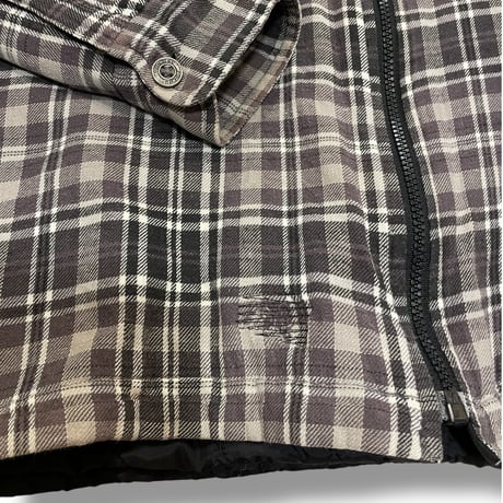[USED] Dickies 綿入りフードネル BLK/GRY