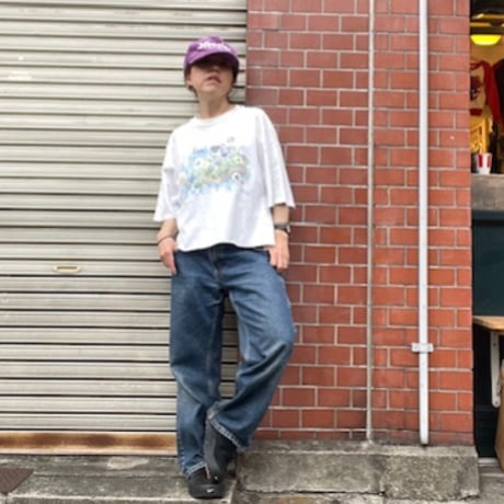 [USED] 90‘s Janette Jones プリントtee