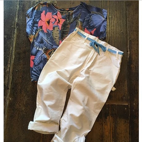 [USED] Dickies  COTTON ペインターパンツ WHITE