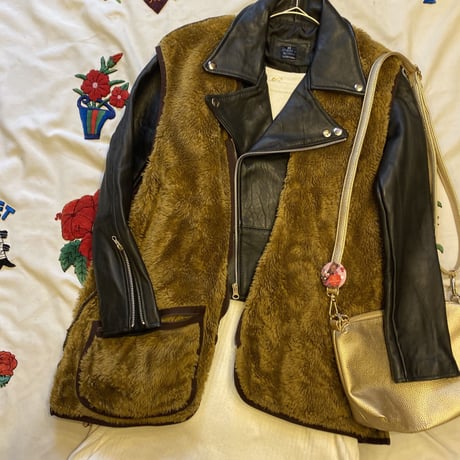 [USED]  Barbour バブアー  "BEAUFORT"  ボアライナー付き