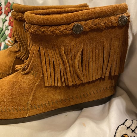 [USED] MINNETONKA フリンジブーツ