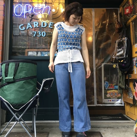 [USED] かぎ編みTOPS