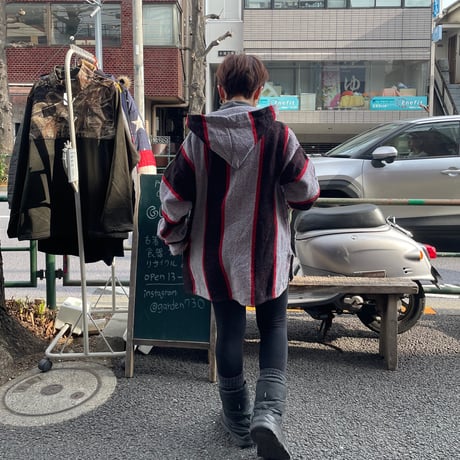 [USED] MEXICAN PARKA ( RED / BLK / WHT / L）