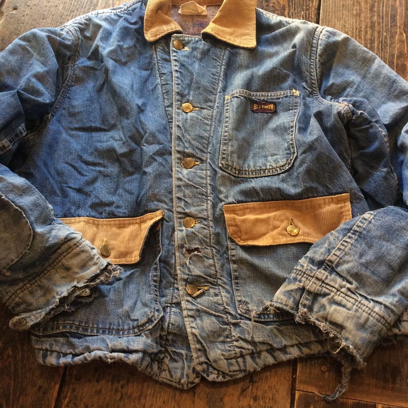 デニムジャケット big smith 50s 60s 70s 80s ビンテージ 60s Buckaroo BIG SMITHビッグスミス デニムジャケット 40
