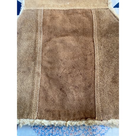 [USED] KIDS♡ SUEDE BOA VEST