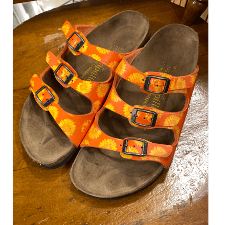 [USED] BIRKEN STOCK / フラワー柄