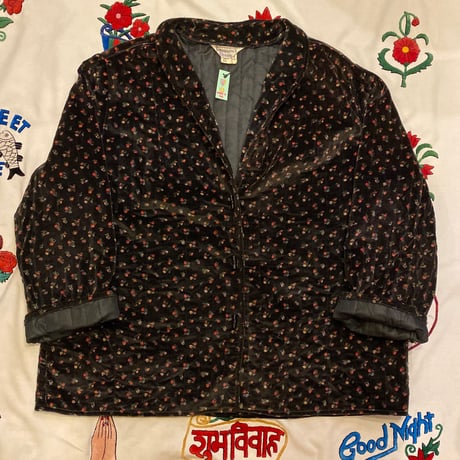 [USED]ベロアのキルト！チャイナJK