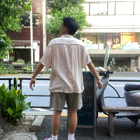 [USED] rayon S/S SHIRT