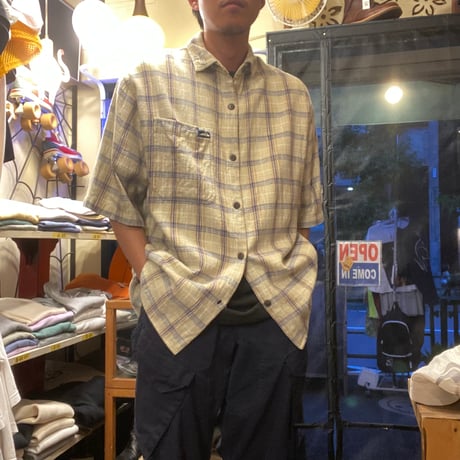 [USED] QUIK SILVER S/SL チェックシャツ 🌊